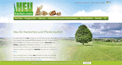 Desktop Screenshot of heu-kaufen.com